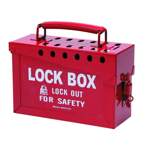 red lockbox